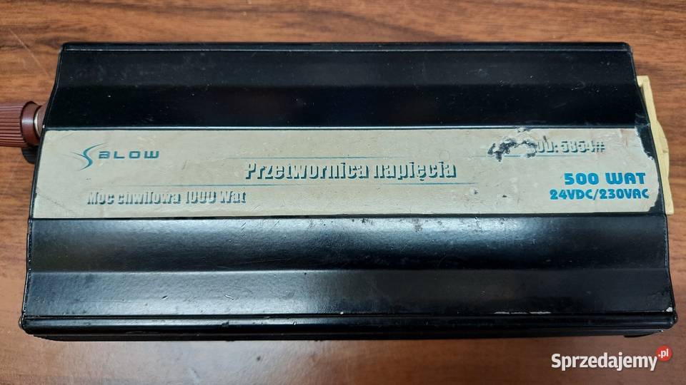 Przetwornica 24V 230V 500W1000W do TIRa