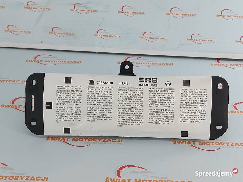MERCEDES CLS C219 09r AIRBAG poduszka pasażera Kielce