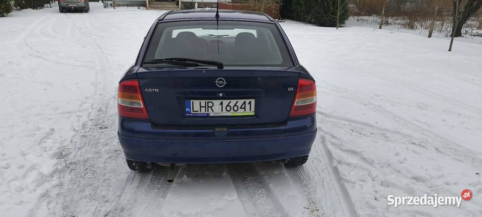 Opel Astra G 2003 16 benzyna 263635km