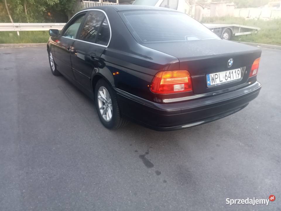 BMW E39 525i benzynaLPG ładna lakier metallic Płock