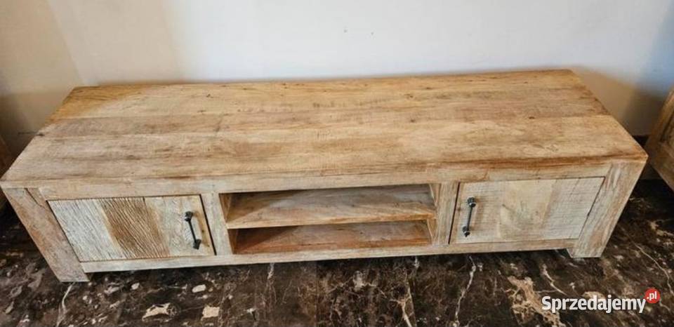 Meble do salonu z drzewa teak Meble Kamieniec Ząbkowicki