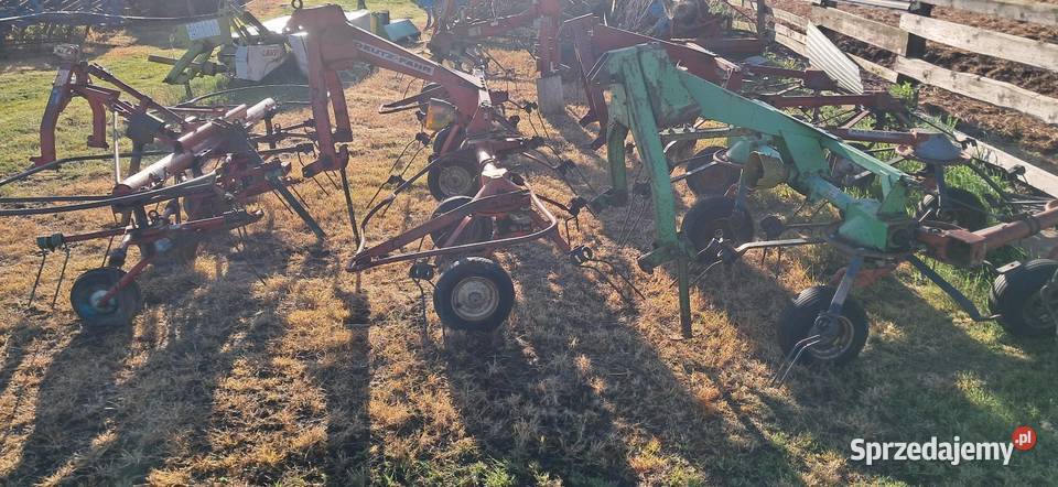 Przewracarka Przetrząsarka Deutz-Fahr Zgrabiarki i przetrząsacze Chojnów