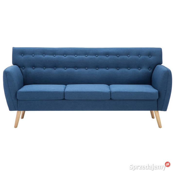 3osobowa sofa tapicerowana tkaniną 172x70x82 Warszawa