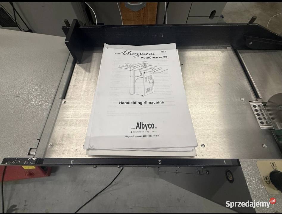 Bigówka Morgana Autocreaser 33 Kraków