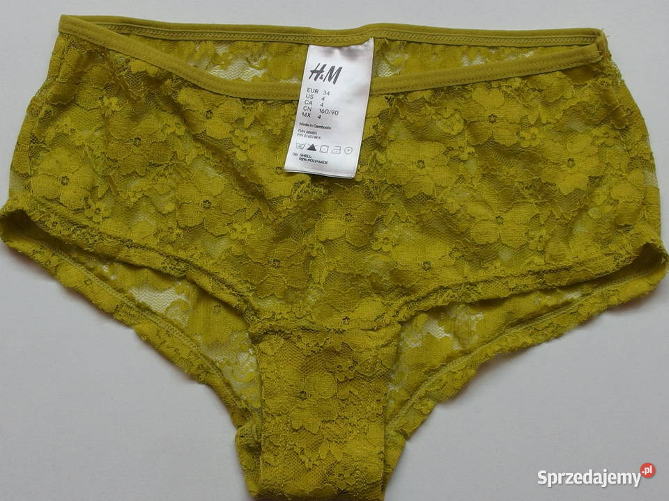 Koronkowe koronka figi majtki xs 34 Hm Toruń