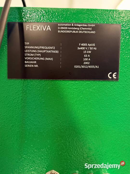 FREZARKA UNIWERSALNA UNITECH FU 400 450 S APUG małopolskie Trzebunia