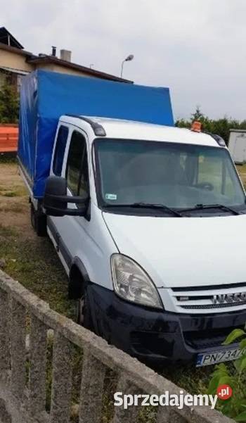 Iveco Daily 35C15 plandeka brygadówka 7 osób Ostrów Wielkopolski