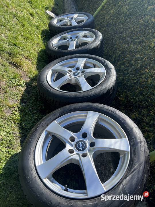 Alufelgi z oponami 5x115 17 wielkopolskie Strzałkowo