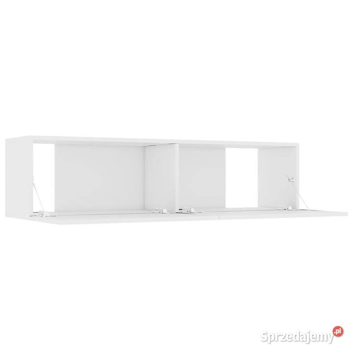 Szafka pod TV biała 120x30x30 materiał Warszawa