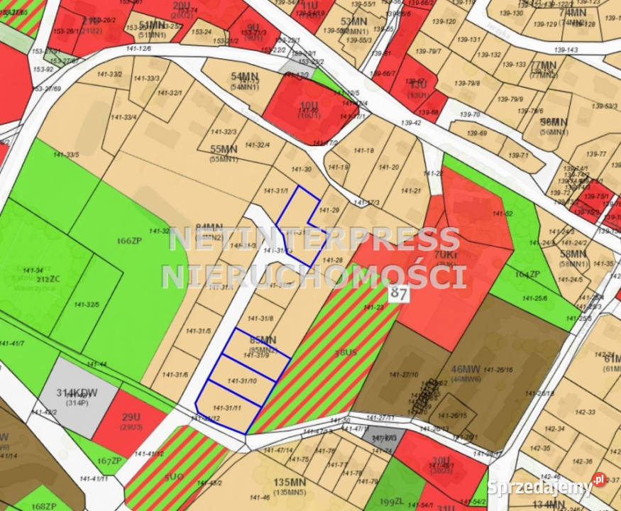 Ziemia Olsztyn 1363m2 sprzedam