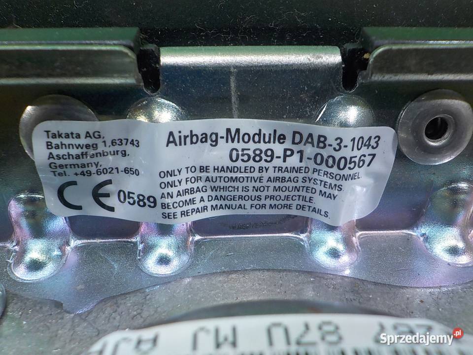 HONDA INSIGHT II 13 IMA 10r 5D AIRBAG poduszka mazowieckie Suków sprzedam