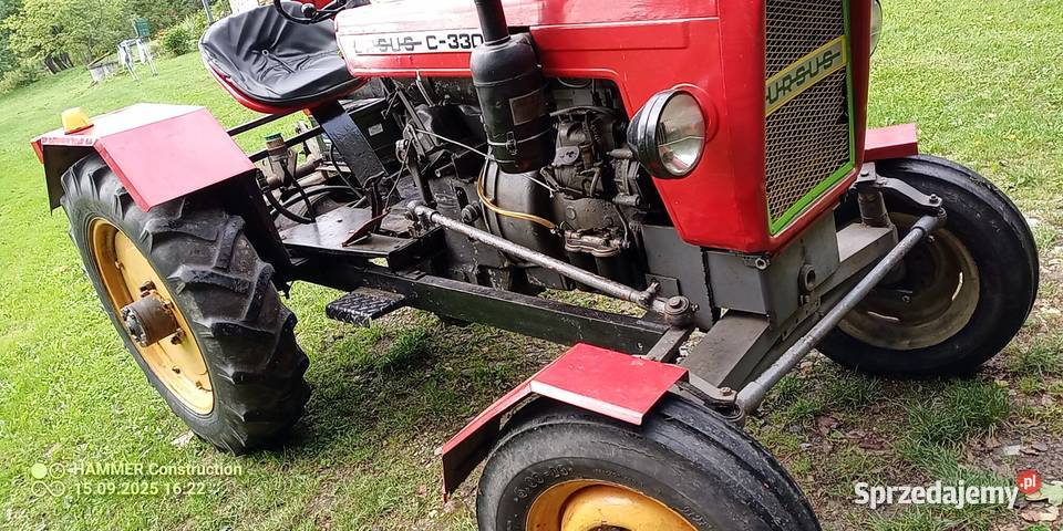 Sam z silnikiem Ursus C 330 małopolskie Szalowa
