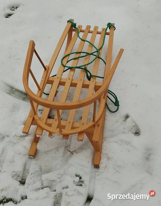 Sanki drewniane podlaskie Augustów sprzedam