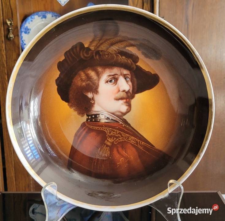 Patera z portretem wg Rembrandta Bawo Dotter sprzedam