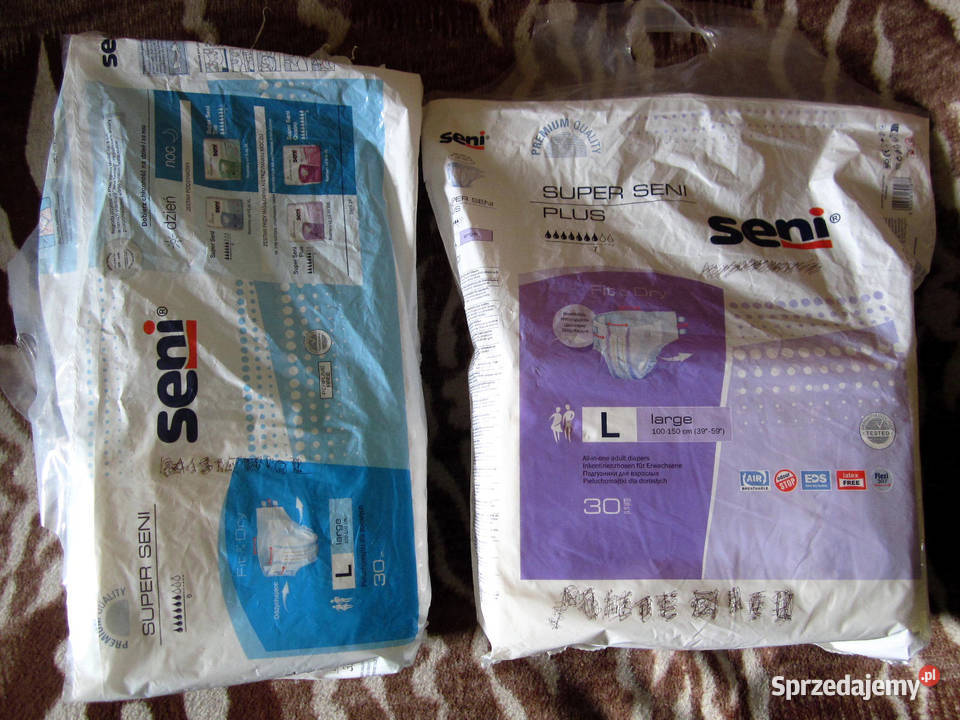 Pieluchomajtki TENA SENI Wciągane i na rzepy 50 świętokrzyskie