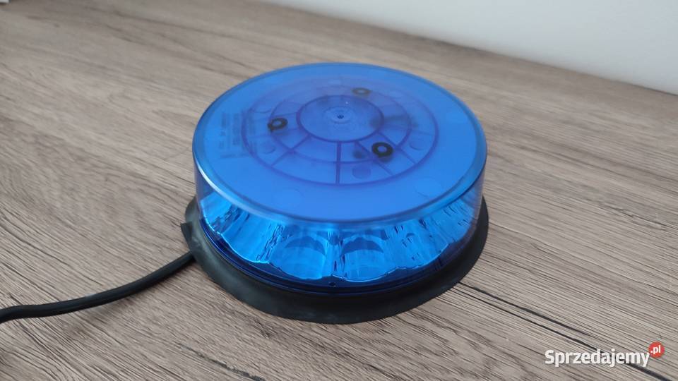 Lampa ostrzegawcza kogut niebieski EVO LED śląskie Sośnicowice