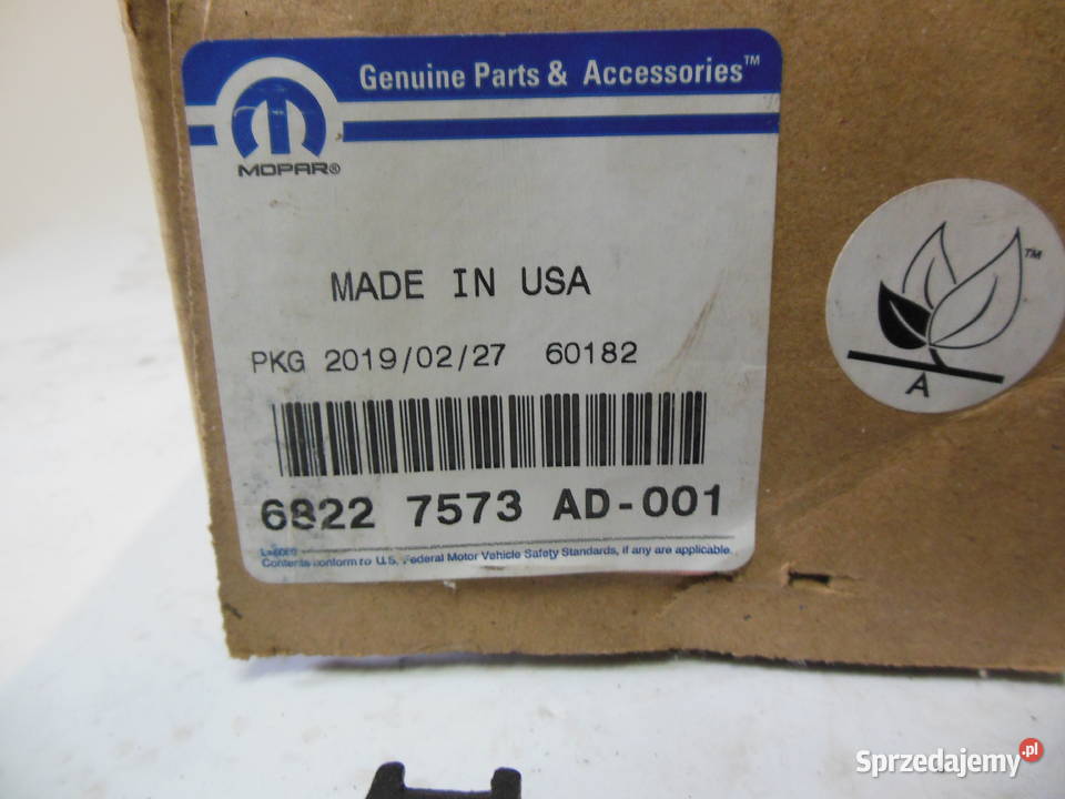 KLOCKI HAMULCOWE 68227573AD PRZÓD PRZEDNIE sprzedam