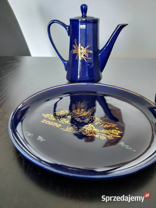 Kobaltowy serwis Koreańska Republika Łódź