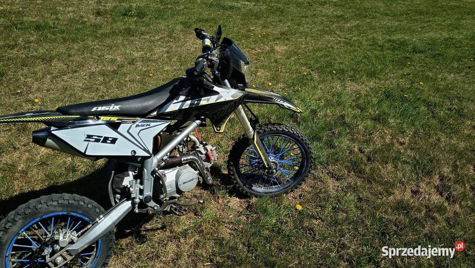 sprzedam cross Asix MZK 125 stan czterosuwowy małopolskie Juszczyn
