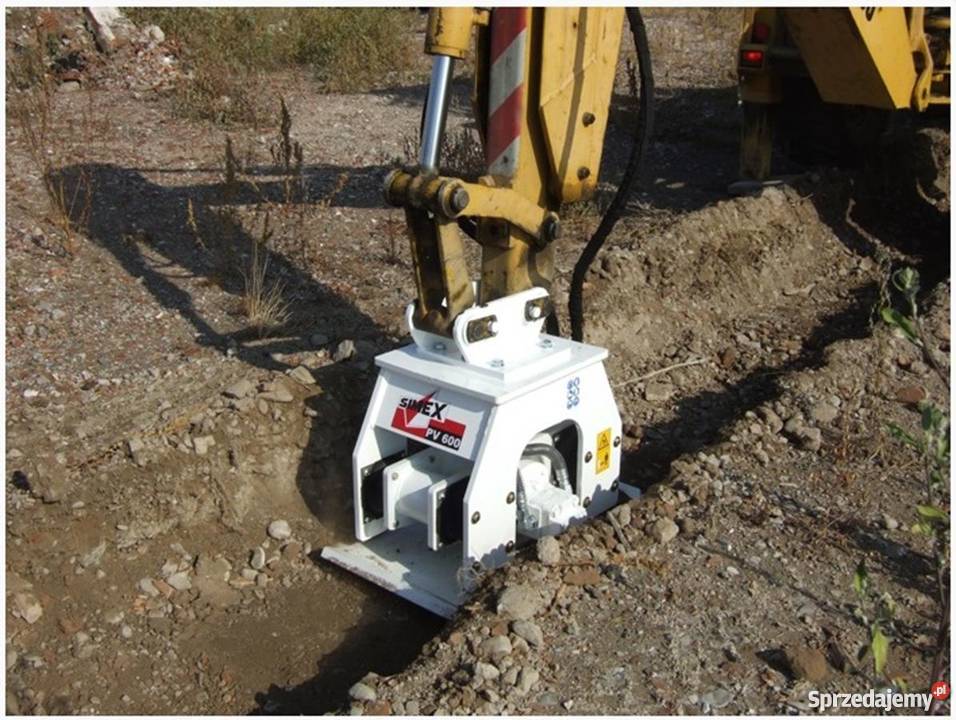 Zagęszczarka Simex PV600 koparek 612 ton tak Akcesoria Maszyny budowlane