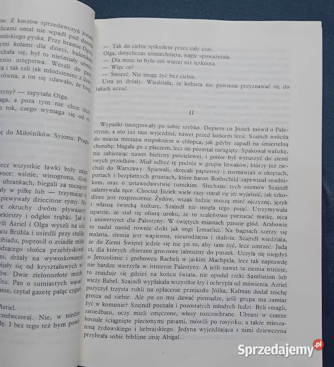 Isaac Bashevis Singer Spuścizna PIW 1988r Koźminek sprzedam
