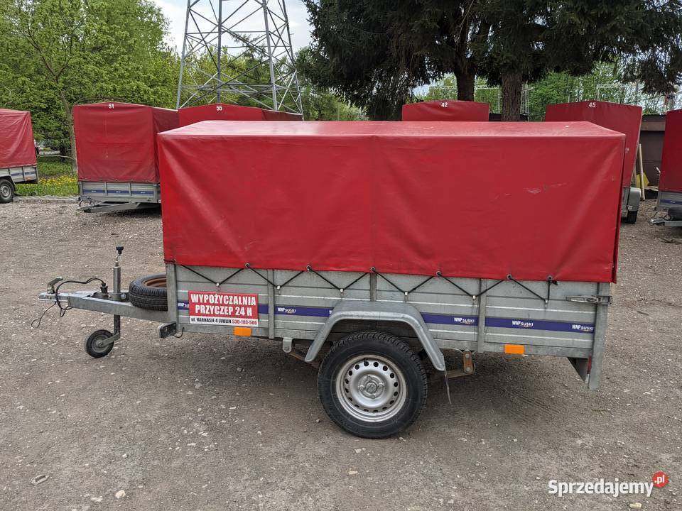 Używana przyczepa SUSKI TEMARED RYDWAN 225x125 Lublin