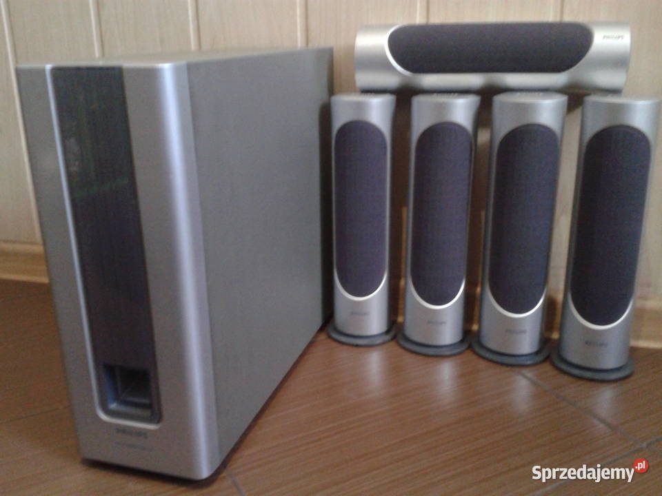 Kolumny 51 do kina domowego Philips Zestawy kina domowego Warszawa sprzedam