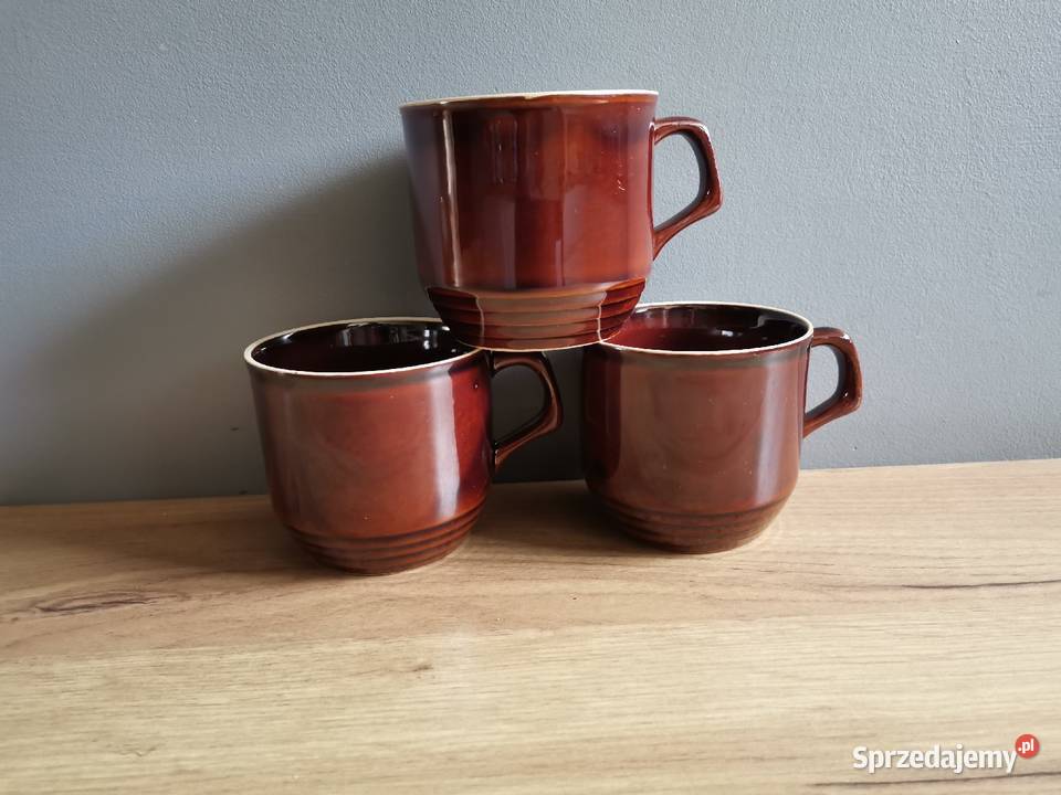Stary nieużywany kubek Mi 3 sztuki porcelt śląskie Katowice