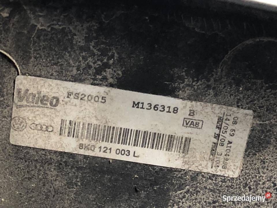 WENTYLATOR CHŁODNICY AUDI A4 B8 20 143 sprzedam