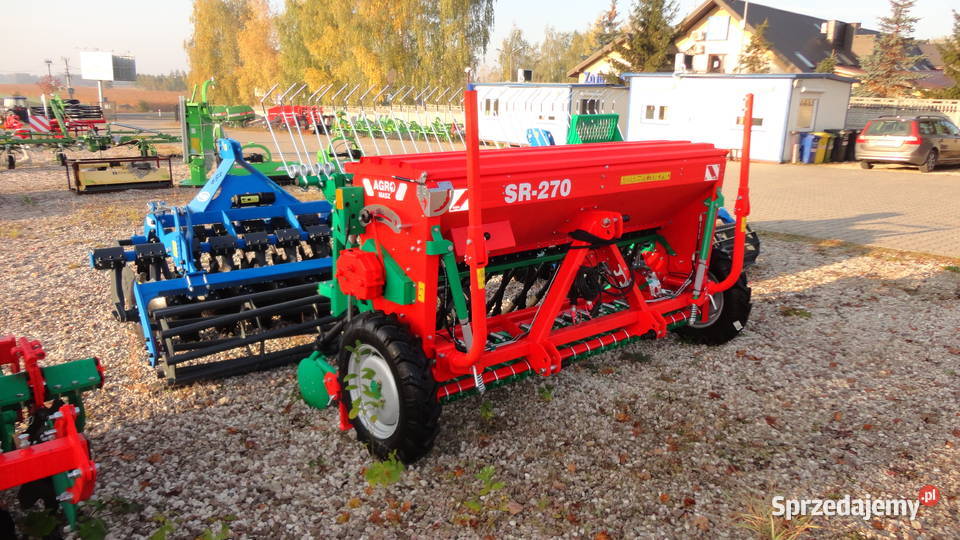 Siewnik stopkowy talerzowy 25m 27m 3m 35m łódzkie Sulejów