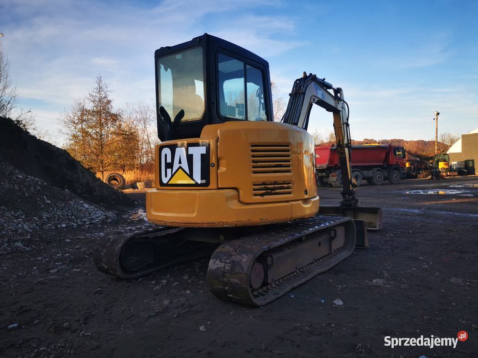 Cat 305 E 2 Koparka gasienicowa Pług Gumowe Koparki Cieszyn sprzedam