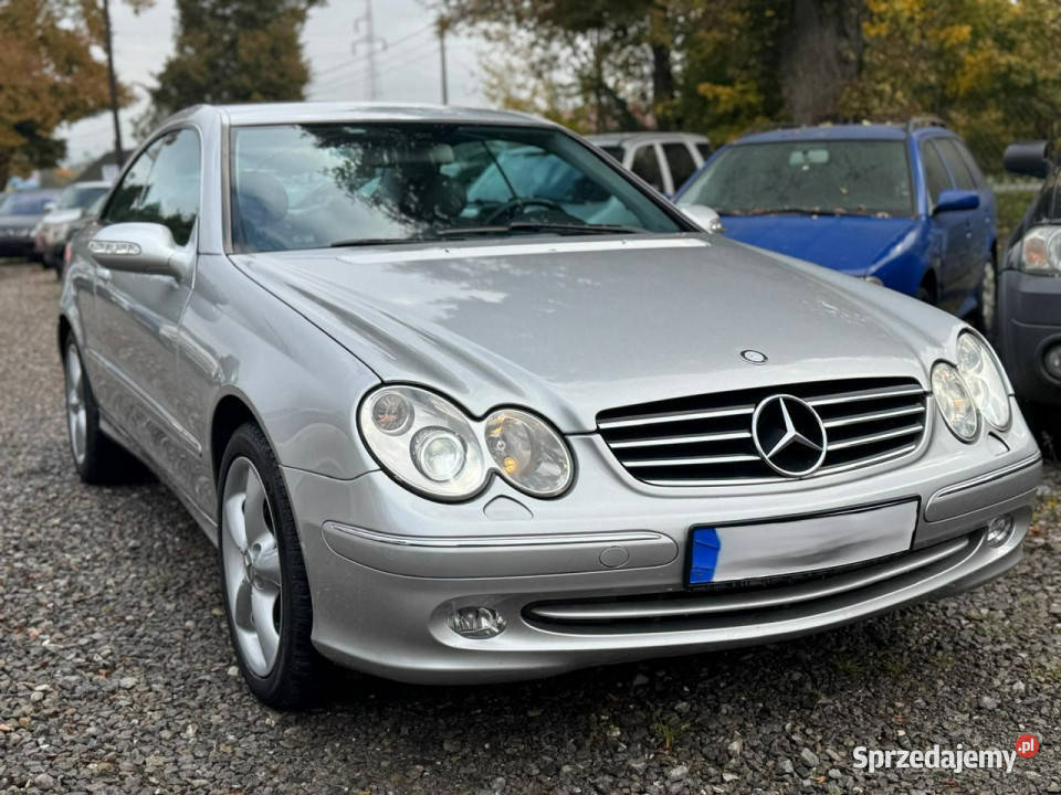Mercedes CLK 240 26 benzyna manual avantgarde Łodygowice sprzedam