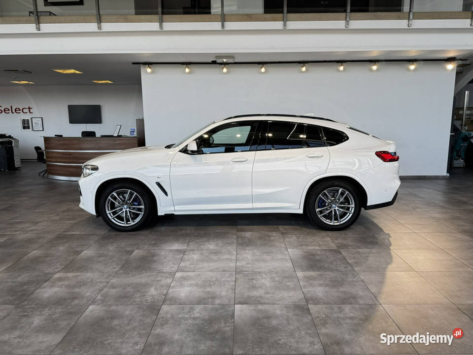BMW X4 xdrive30i 252 automat 2019 r salon I łopatki zmiany biegów Myślenice