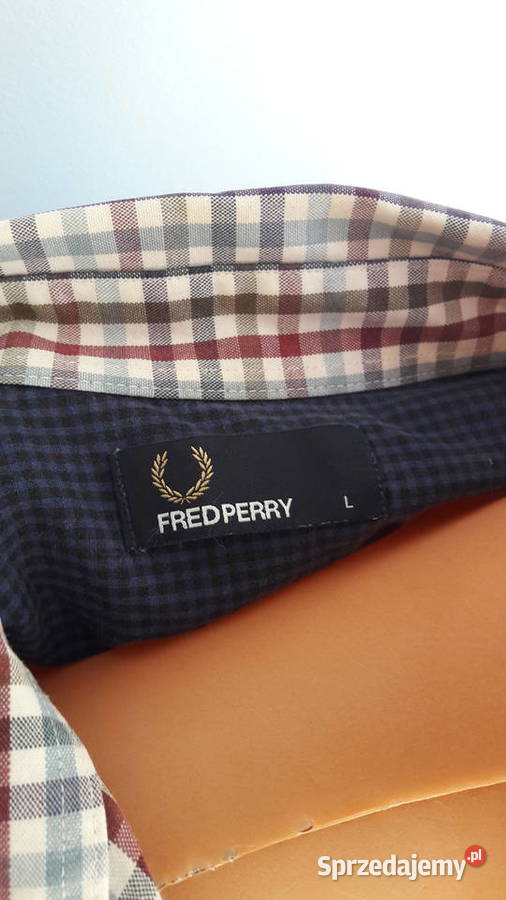 Koszula w kratkę Fred Perry Rozmiar L