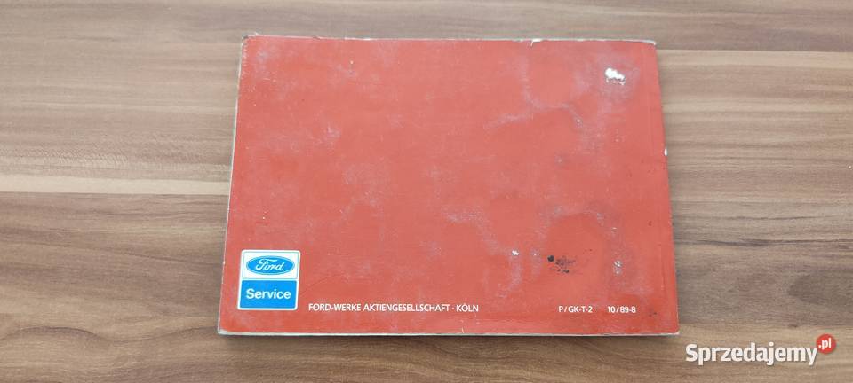 FORD TRANSIT Instrukcja obsługi 10198889 Garwolin