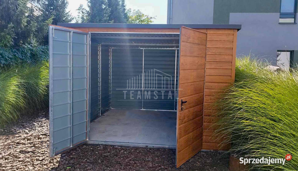 Schowek Domek Ogrodowy 3x3m Brama dwuskrzydłowa Bydgoszcz