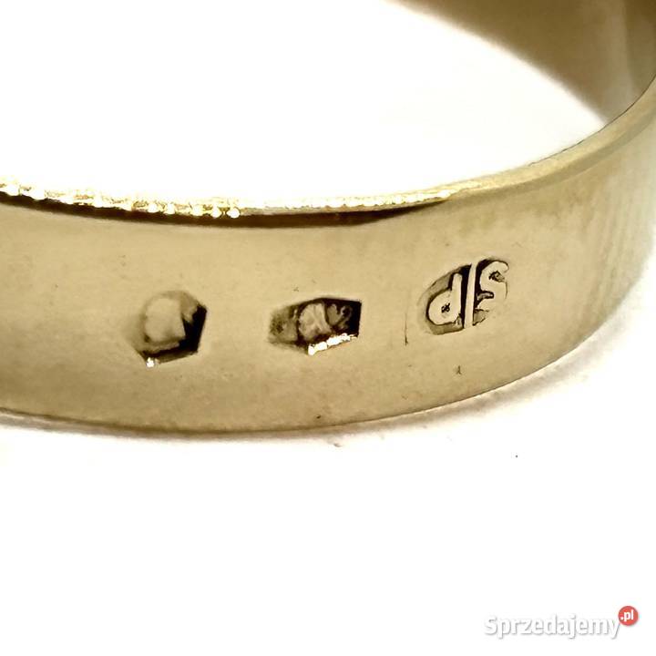 Złoty Sygnet Próby 750 390g Rozmiar 24 złoto warmińsko-mazurskie Elbląg