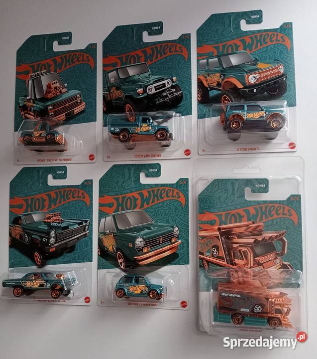 Hot Wheels Set Hybrid Speed Silver Series stan śląskie