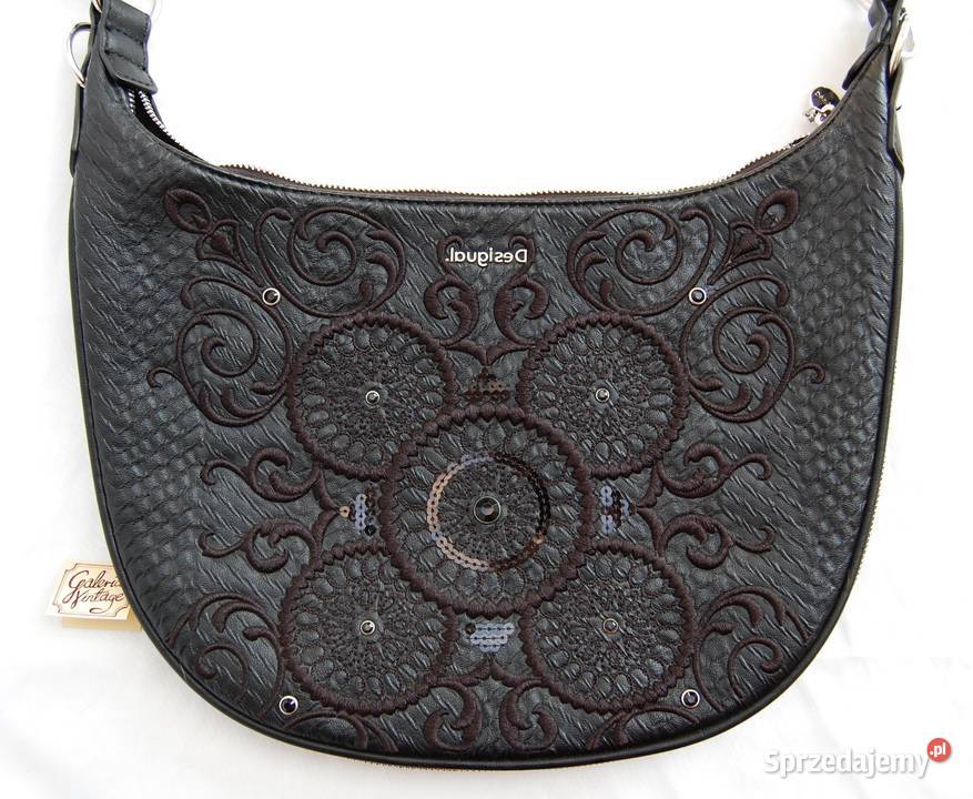 Desigual Majestic Siberia czarna haftowana Lublin
