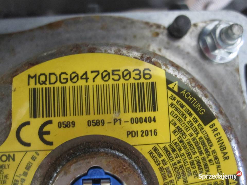 OPEL VIVARO B 16r AIRBAG poduszka pasażera Kielce