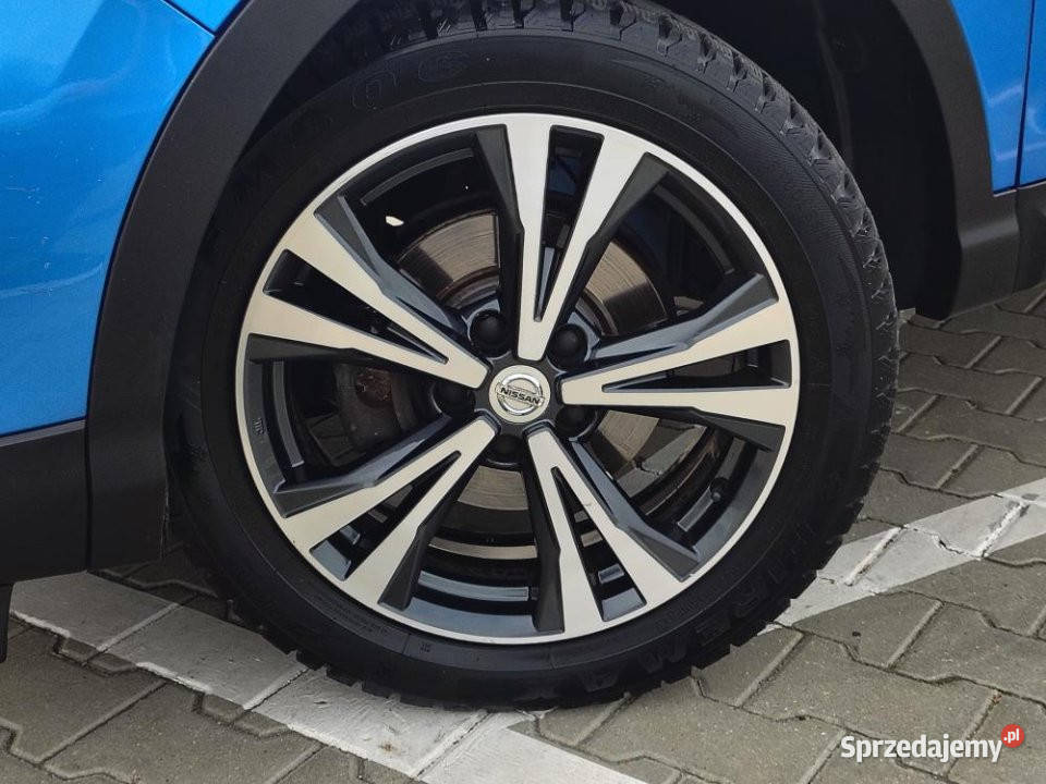 NISSAN Qashqai 2017r Szklany dach Salon Kamera benzyna