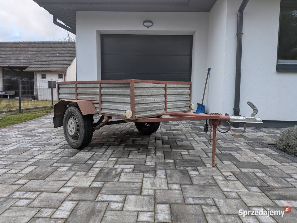 Przyczepa lekka SAM 2001 resory amortyzatory Wojnicz