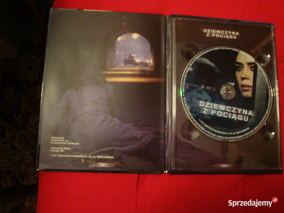 dvd Dziewczyna z pociągu książkowy hit na dvd Warszawa
