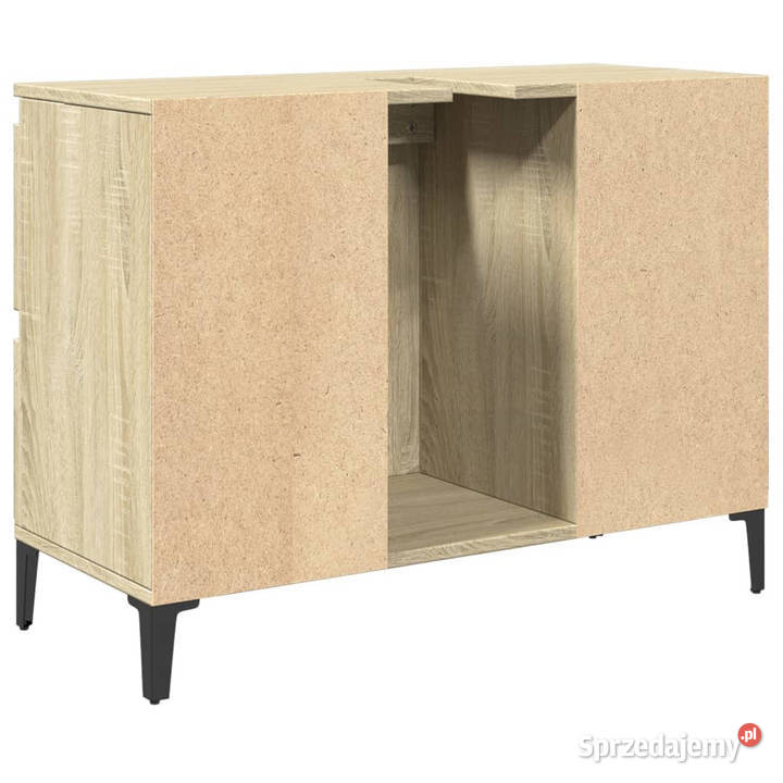 Szafka pod umywalkę dąb sonoma 80x33x60 WM849666 Dom i Ogród Warszawa
