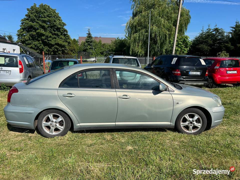 Krajowa Toyota Avensis 16 Z GAZEM Sokołów Podlaski