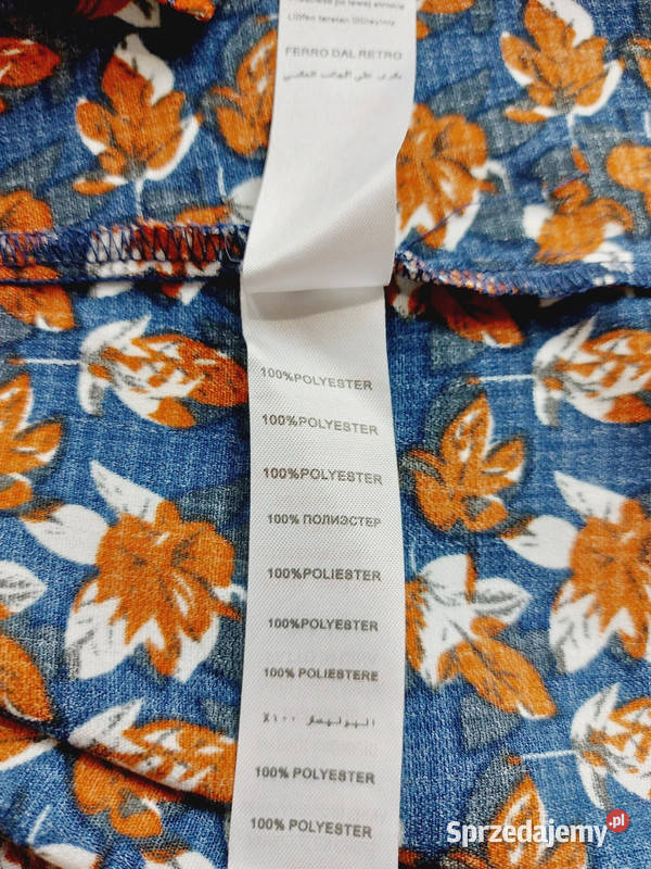 Sukienka koszulowa zapinana elegancka Iska Złoczew