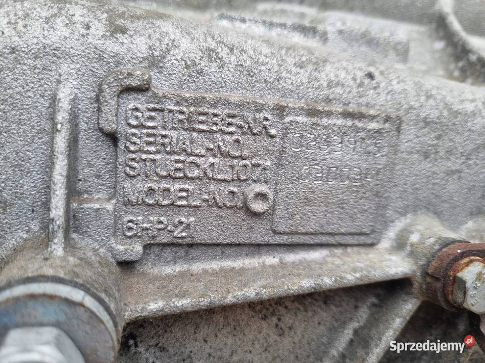 BMW E60 E61 20 D DIESEL AUTOMATYCZNA SKRZYNIA