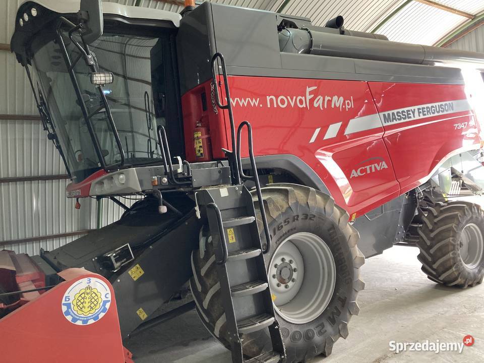 KKombajn zbożowy Massey Ferguson Activa 7347S łódzkie Łódź