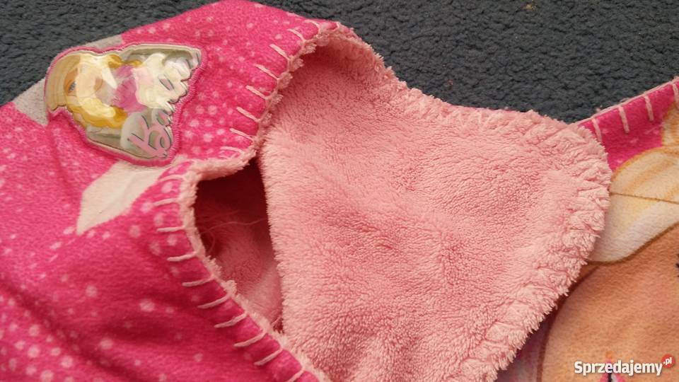 czapka i szalik dziewczęcy barbie