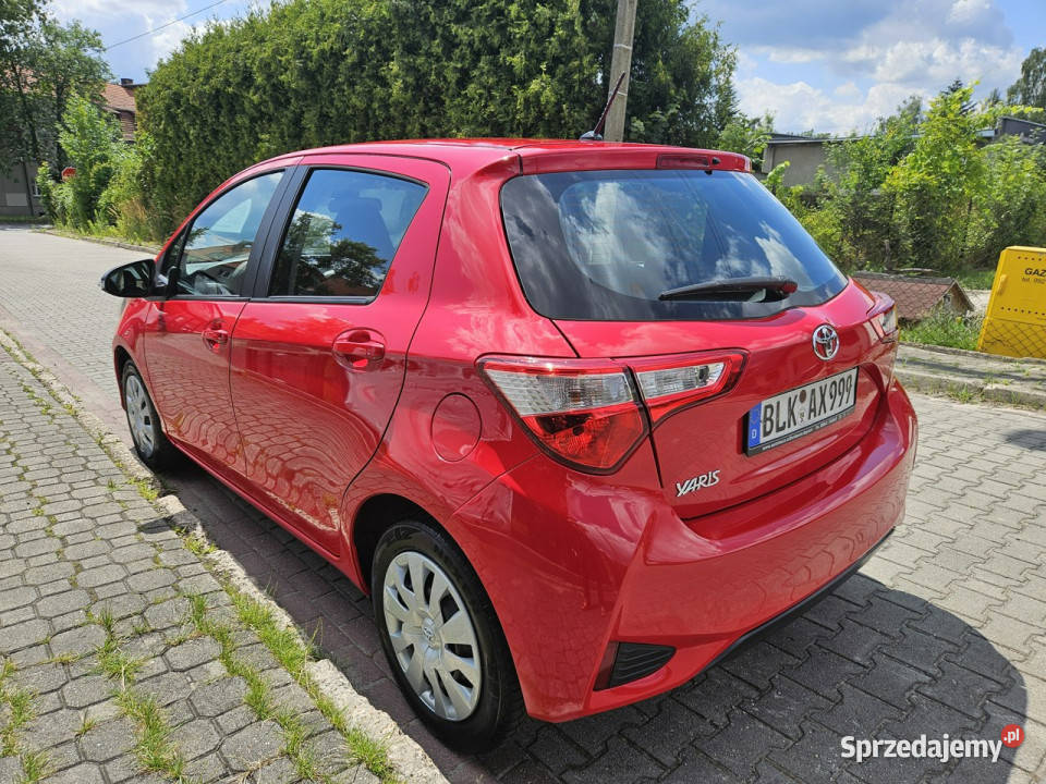 Toyota Yaris Klimatyzacja Komputer Pełna czerwony Ruda Śląska